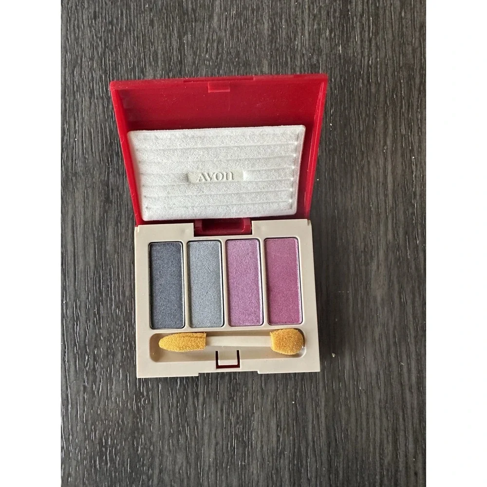 Vintage 1988 Avon Silk‎ Finish Eyeshadow Quad x3. New. 40348 | 40488 | 40548